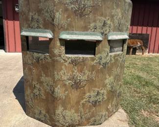 Fiberglass Deer Blind