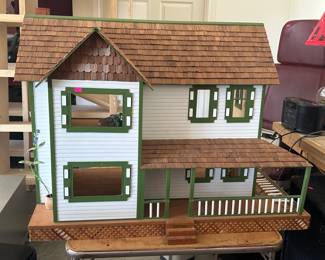 Custom built doll house