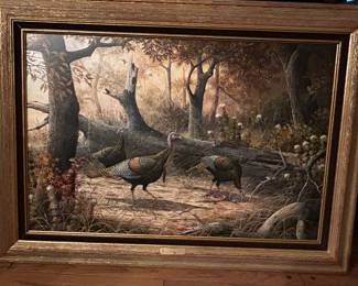 JW Thrasher Painting - 'Busy Morning'