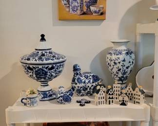 Blue and White, Blue Willow, Delft