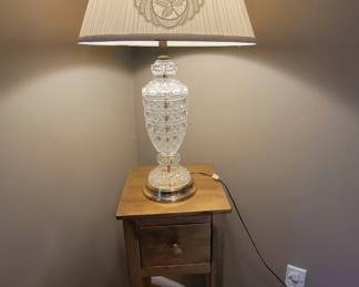 crystal lamp