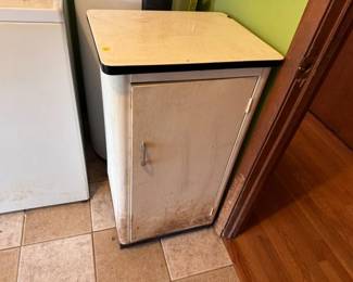 ENAMEL TOP CABINET