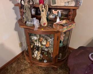 CURIO CABINET CONTENTS NOT INCLUDED