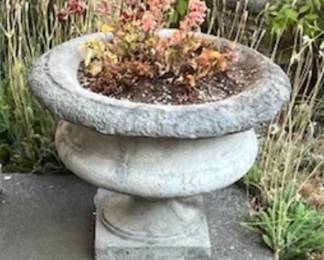 Concrete Planter Pair Available