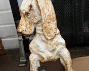 Pair of Puppy Log Holders