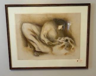 R.C. Gorman Lithograph