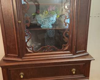 J.K. Rishel Piece out of Williamsport, Pennsylvania Antique Curio/China Cabinet