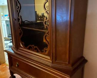 J.K. Rishel Piece out of Williamsport, Pennsylvania Antique Curio/China Cabinet