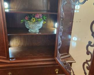 J.K. Rishel Piece out of Williamsport, Pennsylvania Antique Curio/China Cabinet