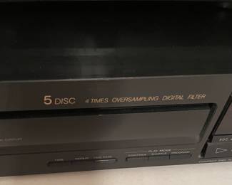 Sony 5 Disc CD Player