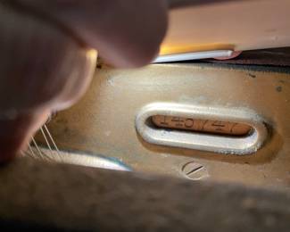 Estey International Awards Console Piano with Original Keys Serial Number