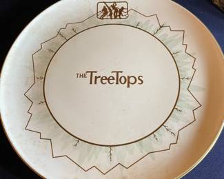 Collectible "The Tree Tops" Decorative Plate