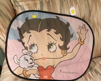 Bette Boop Window Screen
