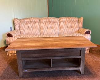 Sofa Sleeper, Sauder Dakota Pass Lift Top Coffee Table Ash Finish