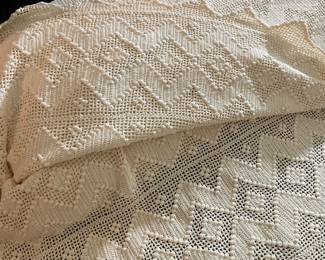 Vintage Hand Crafted Bedspread