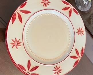 Christmas Luncheon Plates
