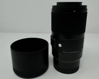 Sigma 70mm F2.8 DG MACRO | Est. $600	
