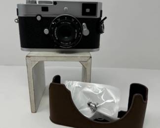 Leica M-P w/ TTArtisan 28mm & Leather Base | Est. $6,000