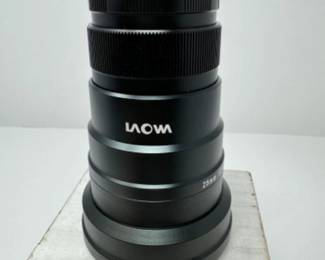 Laowa 25mm f/2.8 2.5-5x Ultra Macro Lens no. 014582 | Est. $399	
