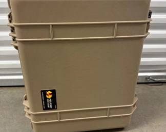 Pelican 1560 Watertight Hard Case w/ Foam Interior - Desert Tan | Retail $270	