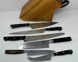 Premium Chef's Knife Collection: Kai Shun, Tojiro, & Wüsthof Masterpieces	