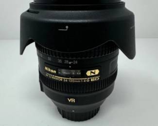Nikon N AF-S Nikkor 24-120mm 1:14G ED | Est. $1,100	