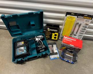 Assorted Power Tools & Accessories: Makita, Kobalt, & Pittsburgh+	