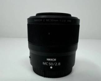 Nikkor MC 50/2.8 Z MC 50 mm 1:2.8 -46 | Est. $650	