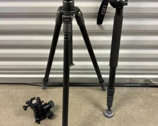Gitzo Tripod & Monopod Set with Sunway Foto Attachments | Est. $1,150	