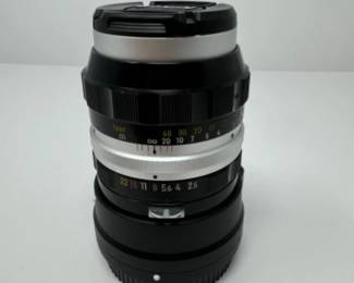 Nikon Nippon Kogaku Nikkor-P 105mm f/2.5 MF Lens | Est. $600