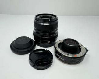 Fujinon Super EBC XF 23mm Lens & Fuji 1.4x Tele Converter Bundle | Est. $900	