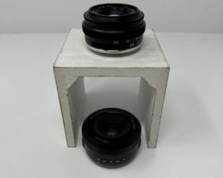 Pair of TTArtisan Manual Focus Lenses: 25mm f/2 & 27mm f/2.8	
