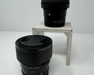 Sigma 30mm & 35mm Lens Set w/ B+W MRC Nano Filter | Est. $1000+