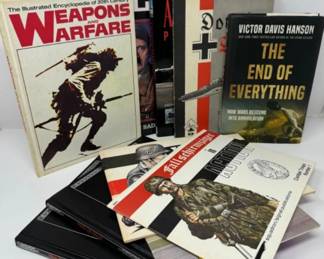 Vintage & Modern Military History Book Collection: World War II Focus	