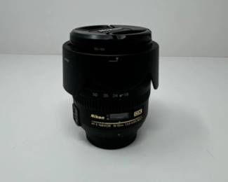 Nikon DX AF-S Nikkor 18-70mm 1:3.5-4.5G ED + F-Pro B&W filter | Est. $380+	
