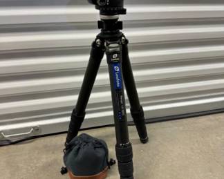Leofoto Carbon Fiber Tripod LS-365C with LH-55 Attachment | Est. $640	