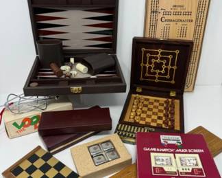 Game & Watch Multi-Screen, Cribbage Master, Backgammon Set, & More	