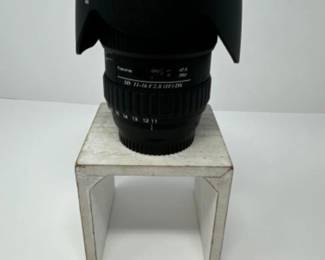 Tokina AT-X Pro SD 11-16 F2.8 (IF) DX + B&W 77 MRC Filter | Est. $740	