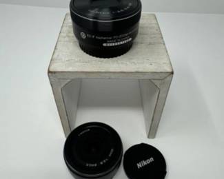 Nikkor Lenses: 10-30mm VR Zoom & 10mm | Est. $460	
