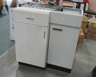 vintage metal kitchen cabinets