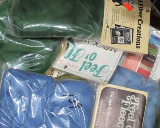 Feel o fleece vintage craft supplies