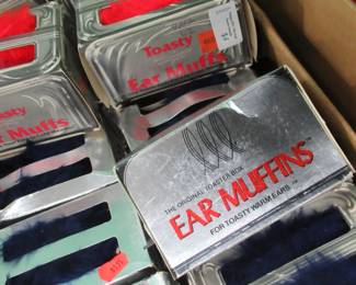 1980s Old Stock Toaster Earmuffs