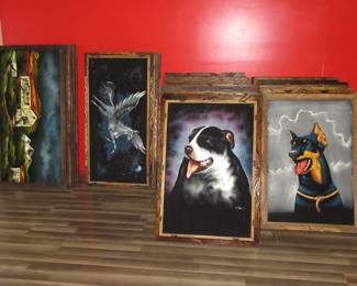 More Velvet paintings!!