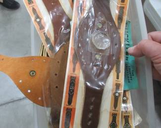 vintage 1970s leather working