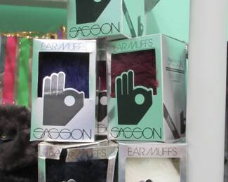 1980s Old Stock Sasson Earmuffs