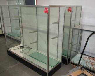 tall display cases