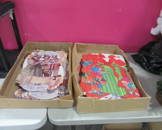 Christmas cut outs , beistle 