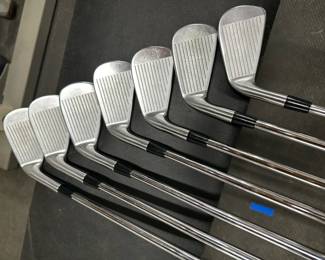 Titleist 716 AP2 Forged Irons 4-PW - Stiff Flex
$425.00

Men's Right-Handed Forged Irons
4 Iron through PW (7 clubs total) - Standard lofts and lie (PW 46 degree)
Project X Rifle 5.5 Stiff Shafts
Superstroke Grey Grips - Standard Size (5-PW); Factory Titleist Grip - Standard Size (4 Iron)

Preowned clubs in great condition that have been meticulously maintained. Clubs are authentic and have serial numbers as shown in photos.