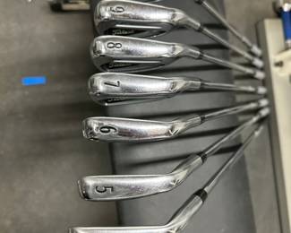 Titleist 716 AP2 Forged Irons 4-PW - Stiff Flex
$425.00

Men's Right-Handed Forged Irons
4 Iron through PW (7 clubs total) - Standard lofts and lie (PW 46 degree)
Project X Rifle 5.5 Stiff Shafts
Superstroke Grey Grips - Standard Size (5-PW); Factory Titleist Grip - Standard Size (4 Iron)

Preowned clubs in great condition that have been meticulously maintained. Clubs are authentic and have serial numbers as shown in photos.