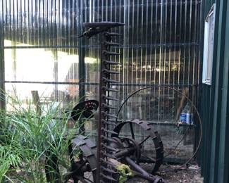 Antique Rustic Sickle Mower